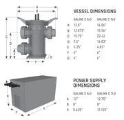 Hayward Saline C11.0 Commercial Salt Chlorine Generator 250 GPM, HCSC110 – Vita Pool Supply