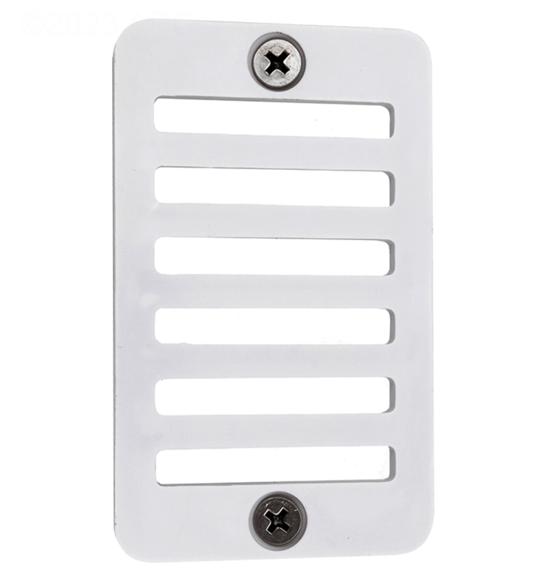 Hayward SP1019BA Rectangular Gutter Drain Grate with Screws, White – Vita Pool Supply