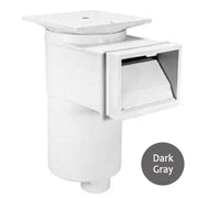 Hayward SP10841OMDGR 1.5" FPT Auto - Skim Skimmer, Square Lid, Outside Mount, Dark Grey – Vita Pool Supply