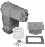 Hayward SP10852OMDGR 1.5" FPT Auto - Skim Wide Track Skimmer, Flush Outside Mount, Dark Grey – Vita Pool Supply