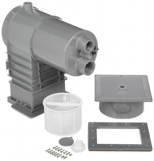 Hayward SP10852OMDGR 1.5" FPT Auto - Skim Wide Track Skimmer, Flush Outside Mount, Dark Grey – Vita Pool Supply
