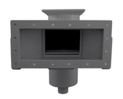 Hayward SP10852OMDGR 1.5" FPT Auto - Skim Wide Track Skimmer, Flush Outside Mount, Dark Grey – Vita Pool Supply