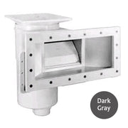 Hayward SP10852OMDGR 1.5" FPT Auto - Skim Wide Track Skimmer, Flush Outside Mount, Dark Grey – Vita Pool Supply