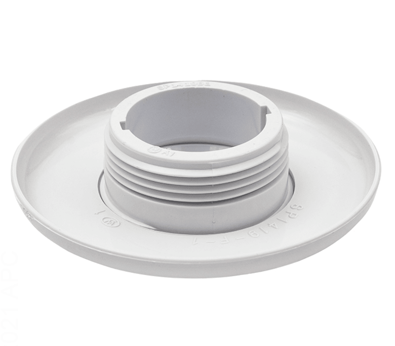 Hayward SP1418D 1.5" MPT x .75" Eye Hydrostream Flanged Eyeball Fitting White – Vita Pool Supply