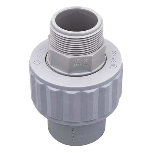 Hayward SP1484 1.5" MPT x 1.5" S Self - Aligning ABS Union – Vita Pool Supply
