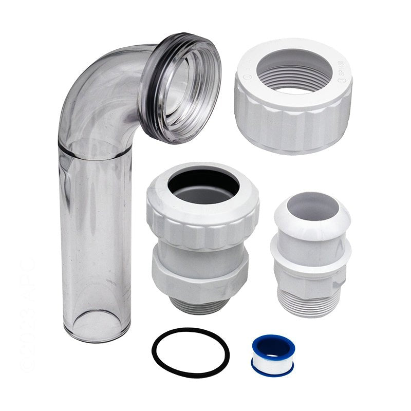 Hayward SP1486 Self Aligning Union Clear Sweep 90 1.5" MPT With Compression Fitting – Vita Pool Supply