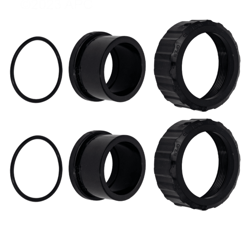 Hayward SP1500UNPAK2 Quick Connect Union Connections with Female 1.5" SKT, 2 - Pack – Vita Pool Supply