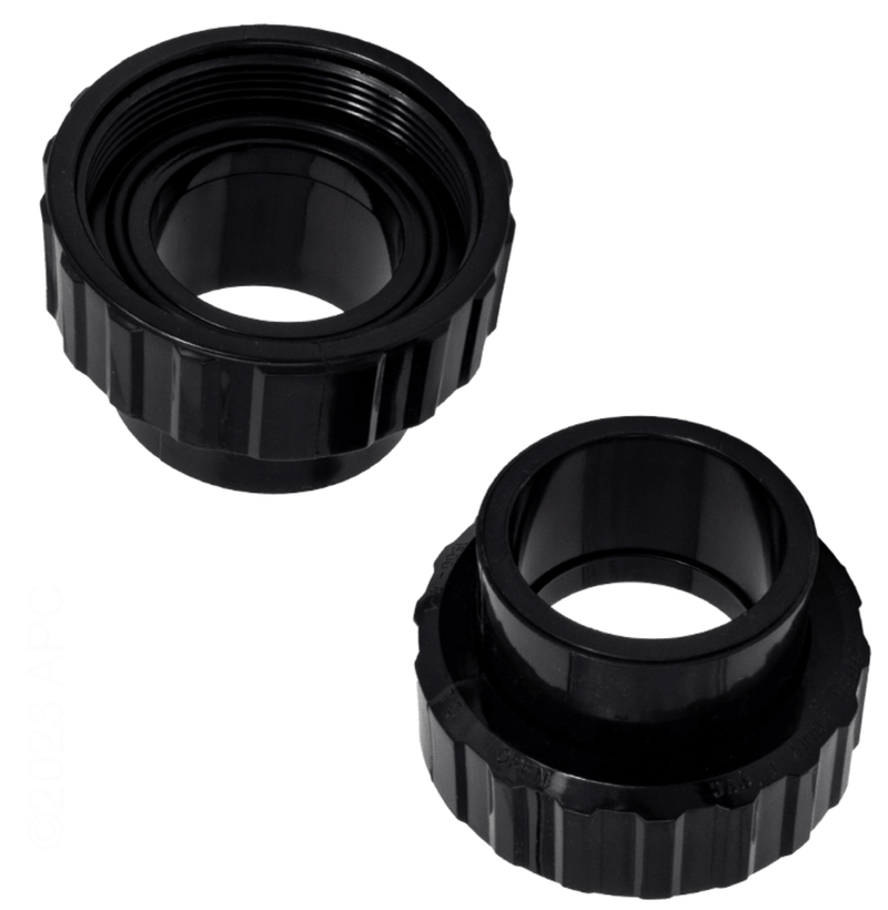 Hayward SP1500UNPAK2 Quick Connect Union Connections with Female 1.5" SKT, 2 - Pack – Vita Pool Supply