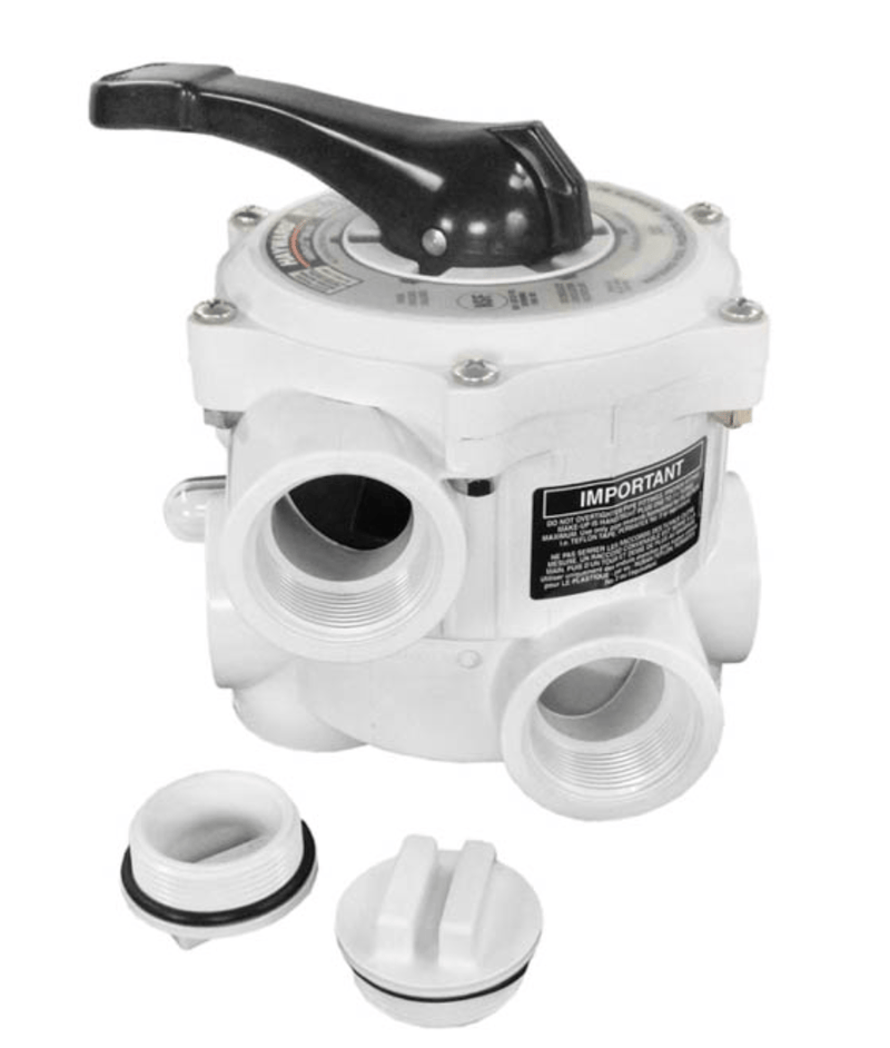 Hayward SP710XALL Vari - Flo Backwash Valve 1.5" FPT White 6 - Position Side Mount – Vita Pool Supply