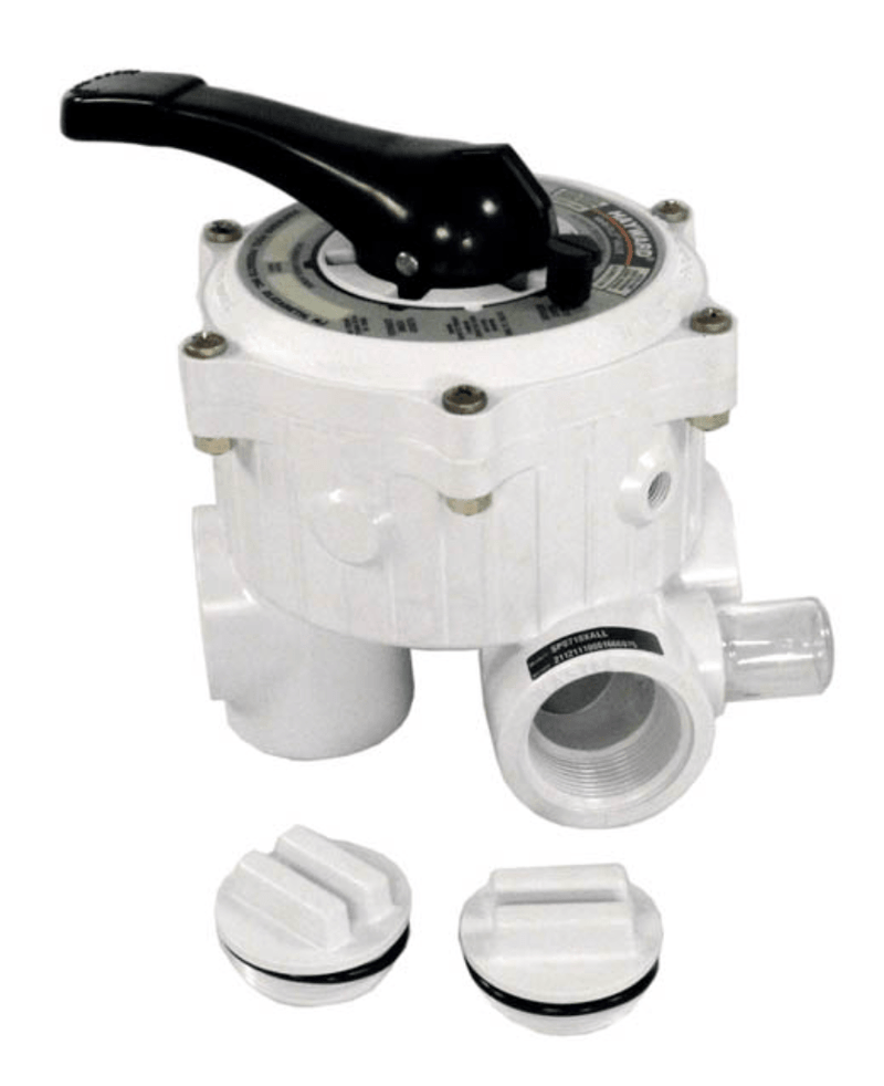 Hayward SP710XALL Vari - Flo Backwash Valve 1.5" FPT White 6 - Position Side Mount – Vita Pool Supply