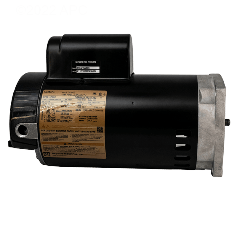Hayward SPX3215Z2BER 1.5 HP Square Flange 2 Speed Pump Motor TriStar – Vita Pool Supply
