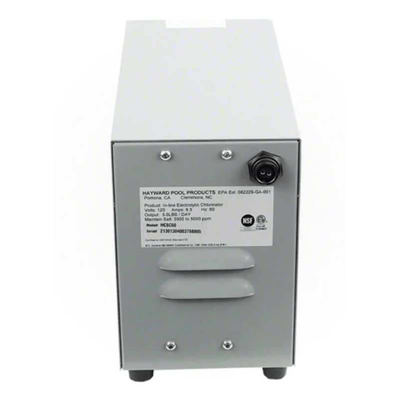 Hayward W3HCSC60 Saline C 6.0 Commercial Salt Chlorine Generator (60K gal outdoor/90k gal indoor) – Vita Pool Supply