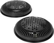 Hayward WG1030AVBLKPAK2 8" Round Cover & Frame Set, AV, Black, 2 - Pack – Vita Pool Supply