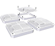 Hayward WG1033HF2PAK2 18" Square Drain Cover and Inner/Outer Frame High Flow, 2 - Pack – Vita Pool Supply
