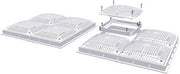 Hayward WG1033HF2PAK2 18" Square Drain Cover and Inner/Outer Frame High Flow, 2 - Pack – Vita Pool Supply