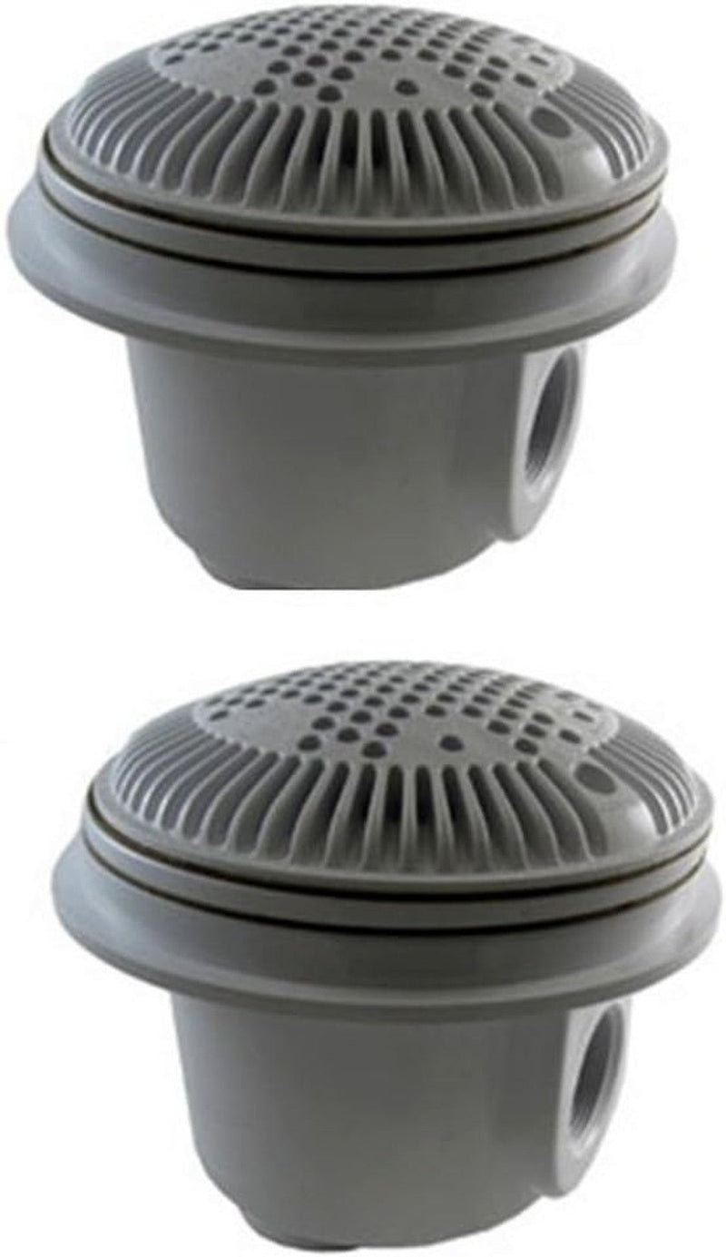 Hayward WG1048AVDGRPAK2 Dark Gray 1.5" Dual Suction Outlet, Pack of 2 – Vita Pool Supply