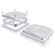 Hayward WG109" X 9" High Flow Cover With Inner Frame, WG1031HF2PAK2, 2 - Pack – Vita Pool Supply