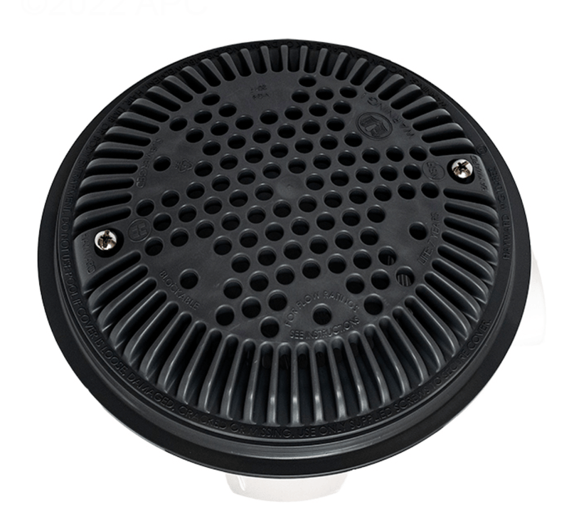 Hayward WG1154SDGRPAK2 Main Drain Concrete Dark Gray, 2 Pack – Vita Pool Supply