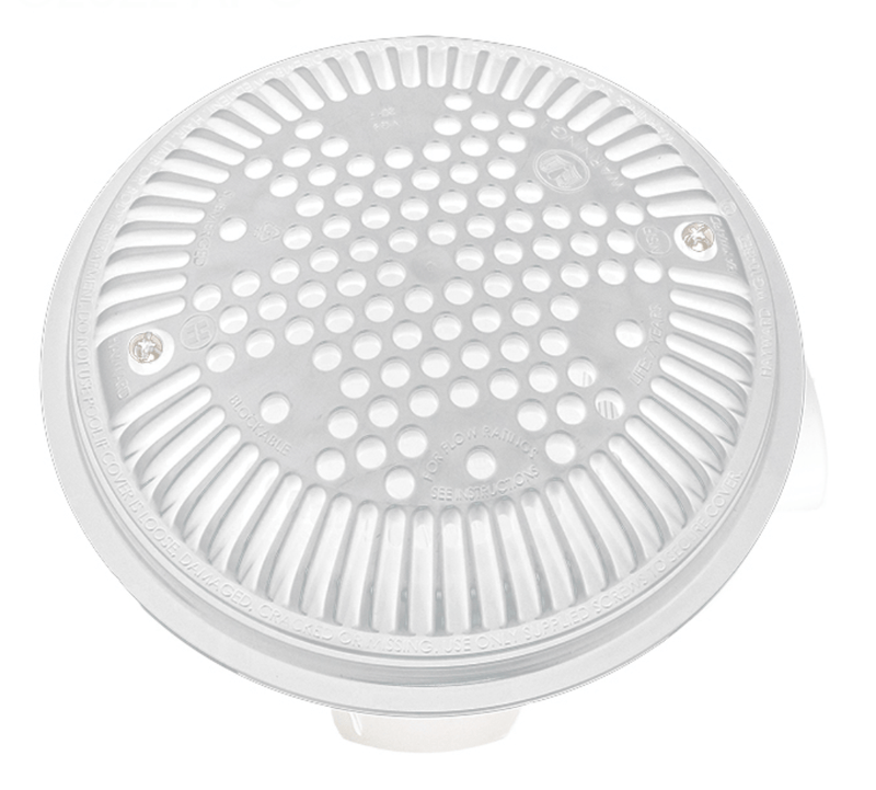 Hayward WG1154SPAK2 Main Drain Concrete White 2 Pack – Vita Pool Supply