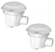 Hayward WG1154SPAK2 Main Drain Concrete White 2 Pack – Vita Pool Supply