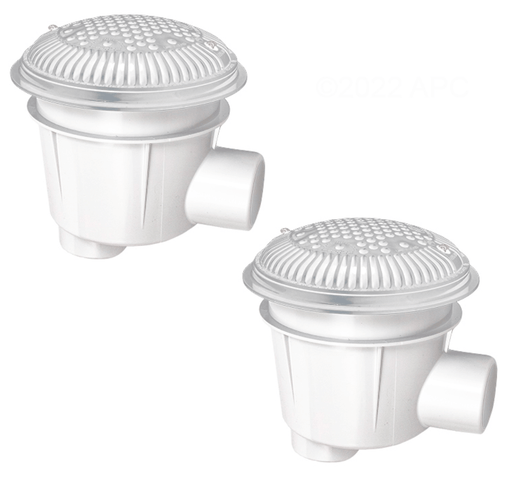 Hayward WG1154SPAK2 Main Drain Concrete White 2 Pack – Vita Pool Supply