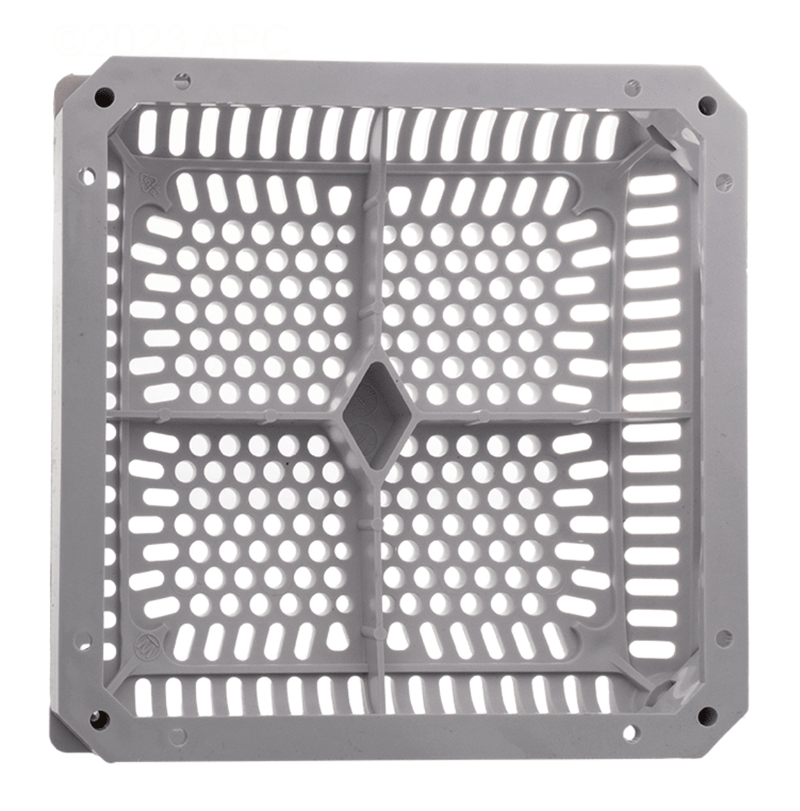 Hayward WGX1033BHF2 18" White Square High Flow Cover and Inner Frame – Vita Pool Supply