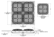 Hayward WGX1033BHF2 18" White Square High Flow Cover and Inner Frame – Vita Pool Supply