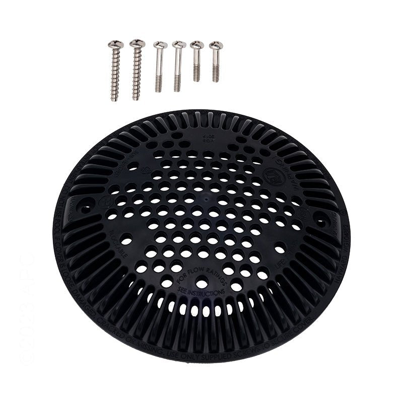 Hayward WGX1048EBLK 8" Black Suction Cover – Vita Pool Supply