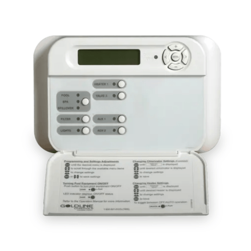 Hayward White PS - 8 Wired Wall Mount Remote Control Display + Keypad AQL2 - WW - PS - 8 – Vita Pool Supply