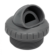 Infusion Gray Venturi Return Fitting Threaded 1.5" Inlet (VRFTHLG) – Vita Pool Supply