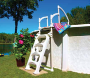 InnovaPlas Biltmor Above - Ground Pool Step with Deck Attachments (5005) – Vita Pool Supply