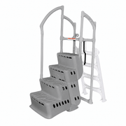 InnovaPlas Biltmor Above - Ground Pool Step with Deck Attachments (5005) – Vita Pool Supply
