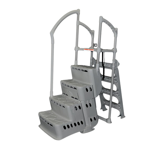 InnovaPlas Biltmor Above - Ground Pool Step with Deck Attachments (5005) – Vita Pool Supply