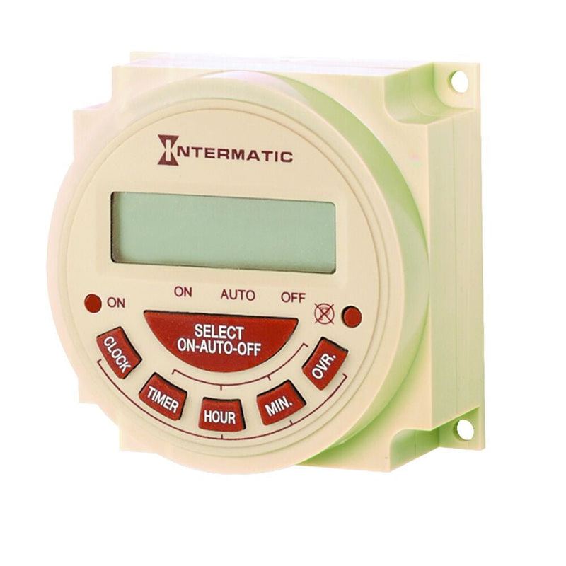 Intermatic PB314E 24 - Hour 240V Electronic Panel Mount Timer – Vita Pool Supply