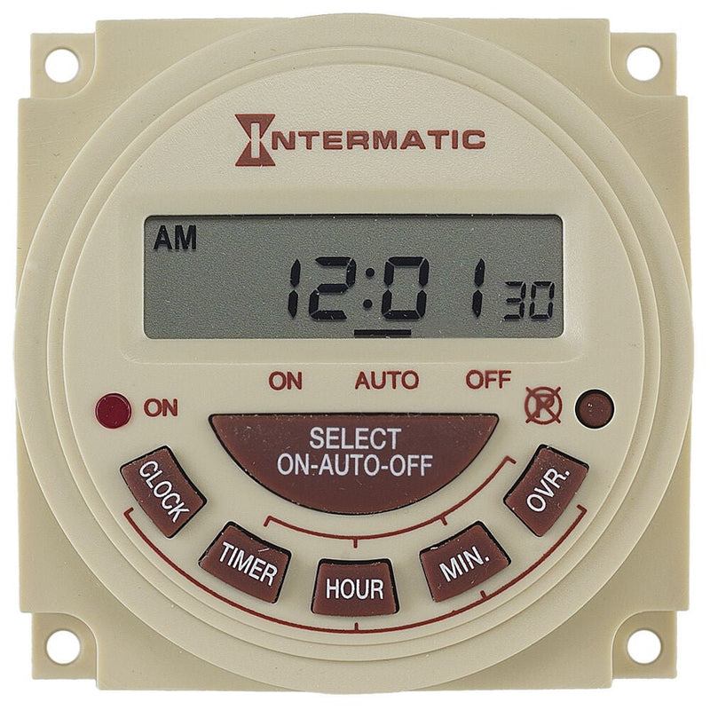 Intermatic PB314E 24 - Hour 240V Electronic Panel Mount Timer – Vita Pool Supply