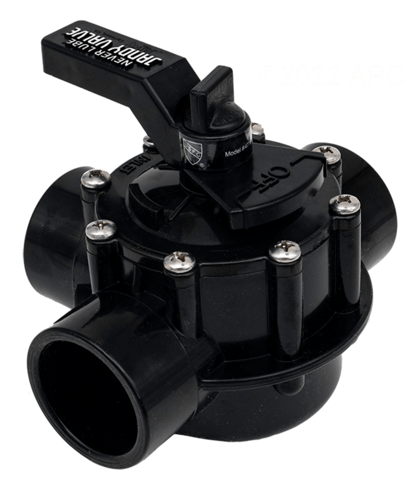Jandy 4715 1.5" - 2" Neverlube Positive Seal 3 - Port Diverter Valve – Vita Pool Supply