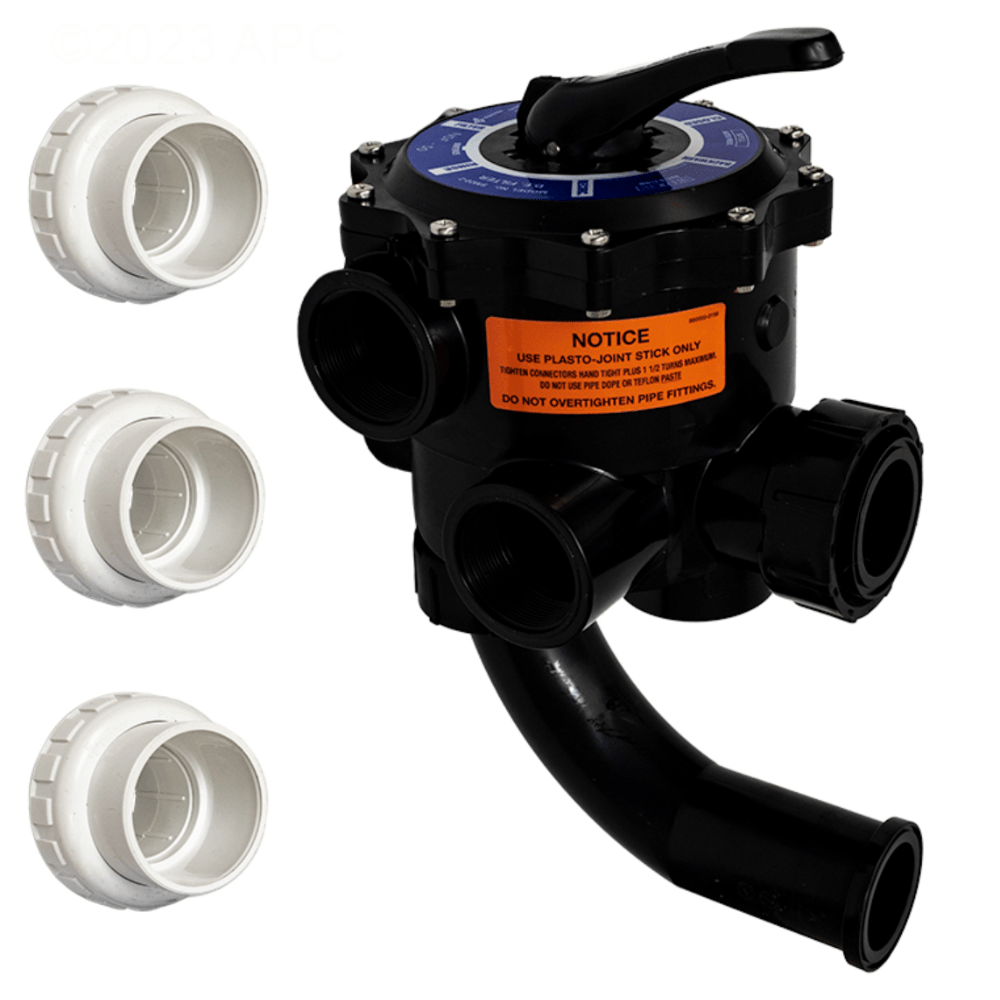 Jandy A0553645 2'' Side Mount Multiport Valve Kit for DEL 48/60
