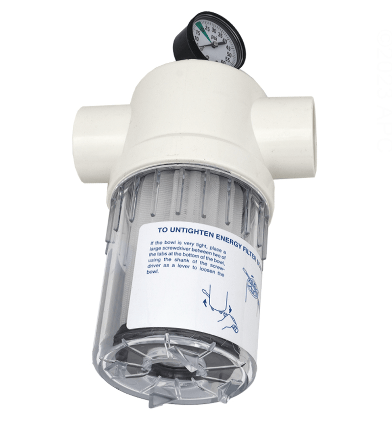 Jandy Energy Filter With Gauge & Neverlube Valve, 6488 – Vita Pool Supply