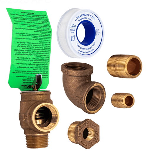 Jandy R0336101 JXi Pressure Relief Valve Install Kit – Vita Pool Supply