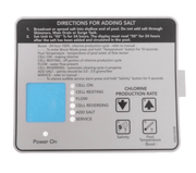 Jandy R0404400 AquaPure Sanitizer Bottom Control Box Decal – Vita Pool Supply