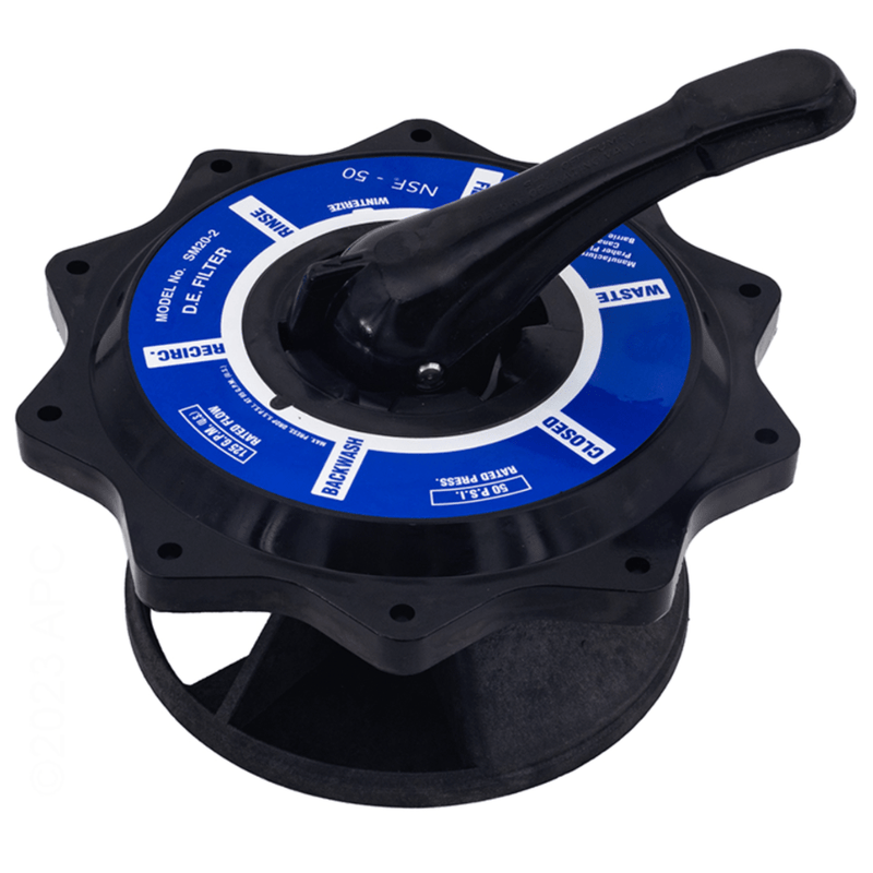 Jandy® R0443900 2" Side Mount Multi - Port Valve Top Assembly – Vita Pool Supply