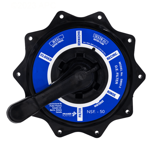 Jandy® R0443900 2" Side Mount Multi - Port Valve Top Assembly – Vita Pool Supply