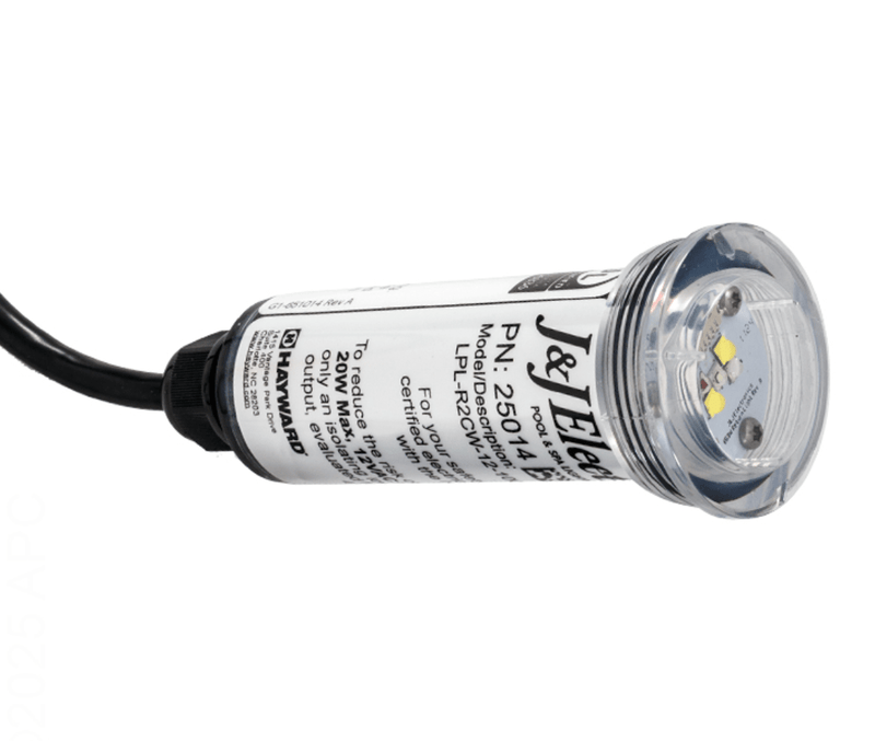 J&J 25015P VÜ Retro LED Multicolor Pool Light, 12V 150' Cord (Replaces Pentair Globrite) – Vita Pool Supply