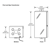 J&J 300W Transformer - 120V to 12V (TR - 300 - PP 25037) – Vita Pool Supply