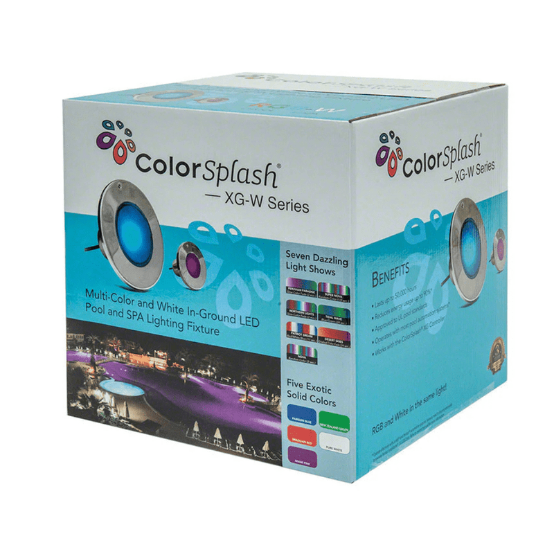 J&J ColorSplash XG - W LED Spa Light 120V 50' Cord (LPL - S2CW - 120 - 50 - P 23011) – Vita Pool Supply