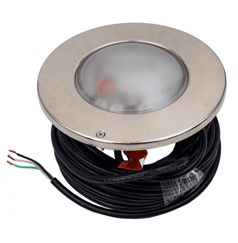 J&J ColorSplash XG - W RGB - White LED Pool Light, 120V 50'Cord, LPL - F2CW - 120 - 50 - P 23001 – Vita Pool Supply