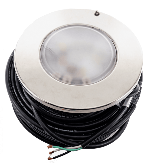 J&J ColorSplash XG - W RGB - White LED Pool Light, 12V 100' Cord, LPL - F1CW - 12 - 100 - P 23049 – Vita Pool Supply