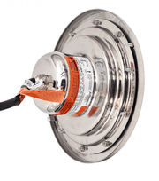 J&J PureWhite LED Pool Light, 120V 100' Cord, LPL - F3W - 120 - 100 - P 21075 – Vita Pool Supply