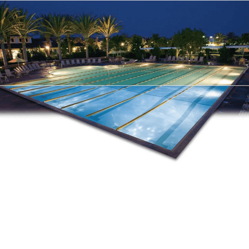 J&J PureWhite LED Pool Light, 120V 100' Cord, LPL - F3W - 120 - 100 - P 21075 – Vita Pool Supply