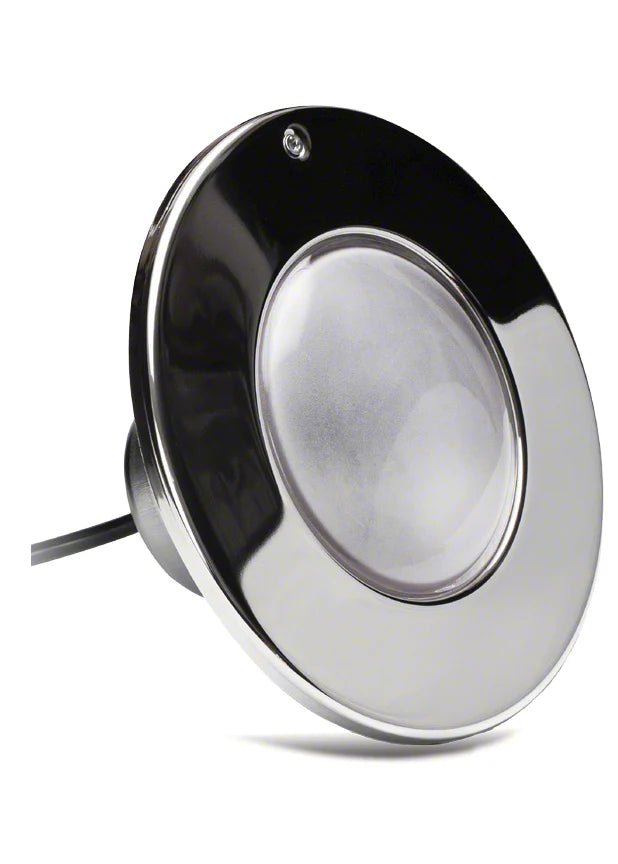 J&J PureWhite LED Pool Light for SwimQuip Niches, 500W, 120V, 150' Cord, 21062 LPL - F3W - 120 - 150 - PSQ – Vita Pool Supply